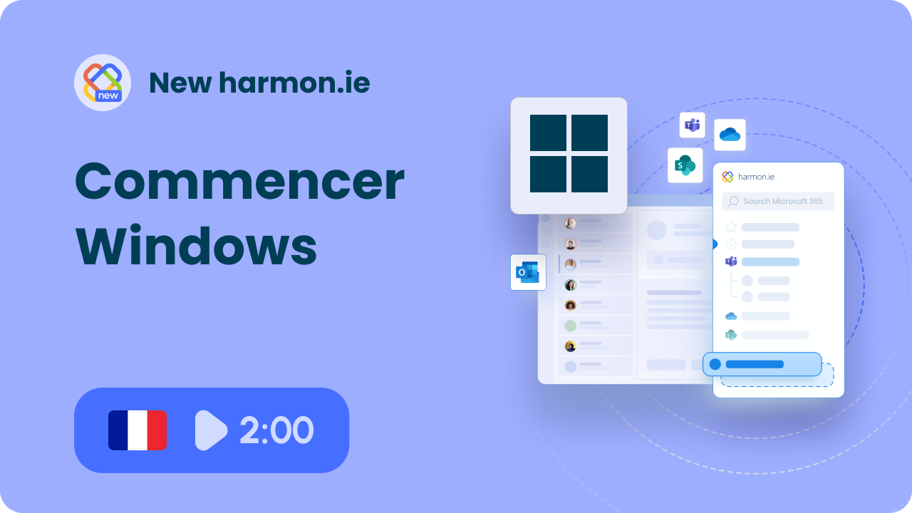 Commencer avec New harmon.ie - Windows