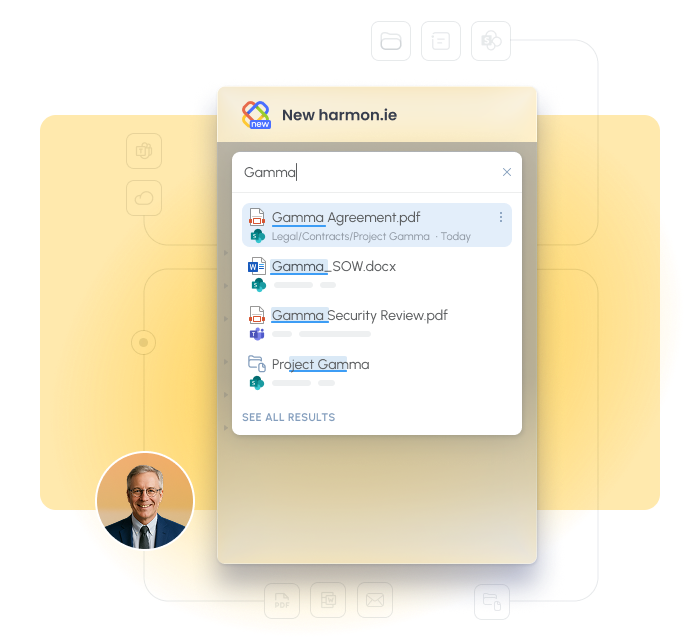 Search across Microsoft 365